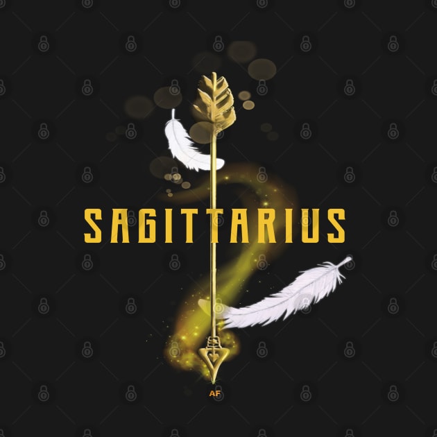 Sagittarius AF Astrology Zodiac Star Sign Gift by Grabitees