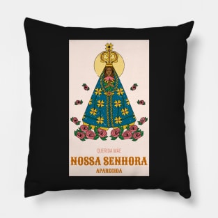 Our Lady of Aparecida (Nossa Senhora da Conceição Aparecida) 2 Pillow