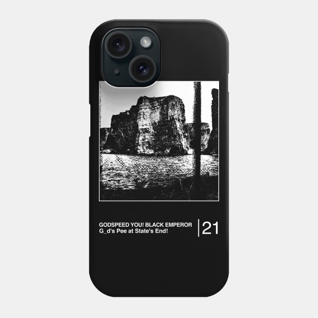 Godspeed You! Black Emperor / Minimalist Graphic Artwork Design Phone Case by saudade