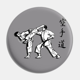 Karate Sparring Pin