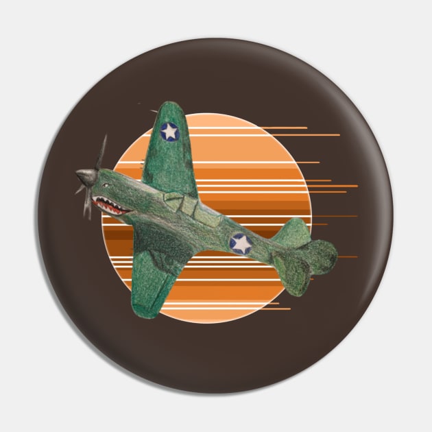 P-40 Warhawk Pin by oliviabrett21