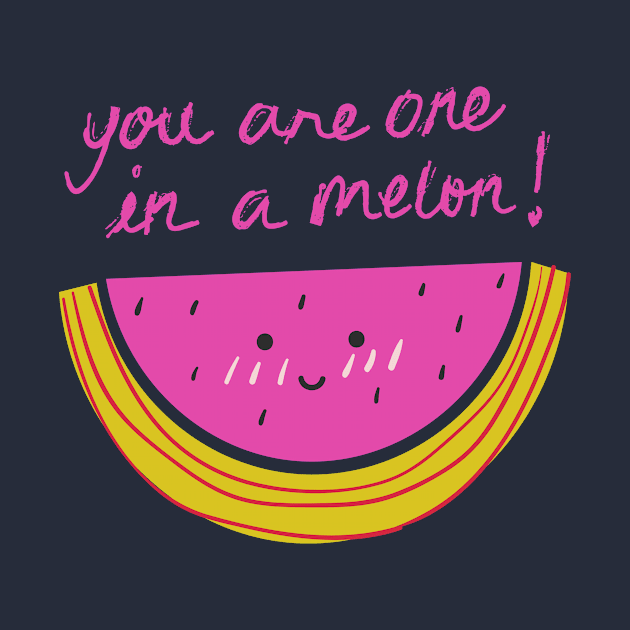 one in a melon tee by Lindseysdesigns