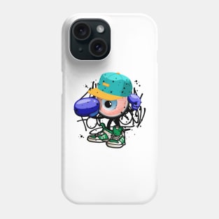 Boxing Monster Boy Graffiti Street Art Phone Case