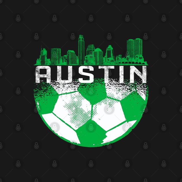 Austin soccer football jersey by JayD World