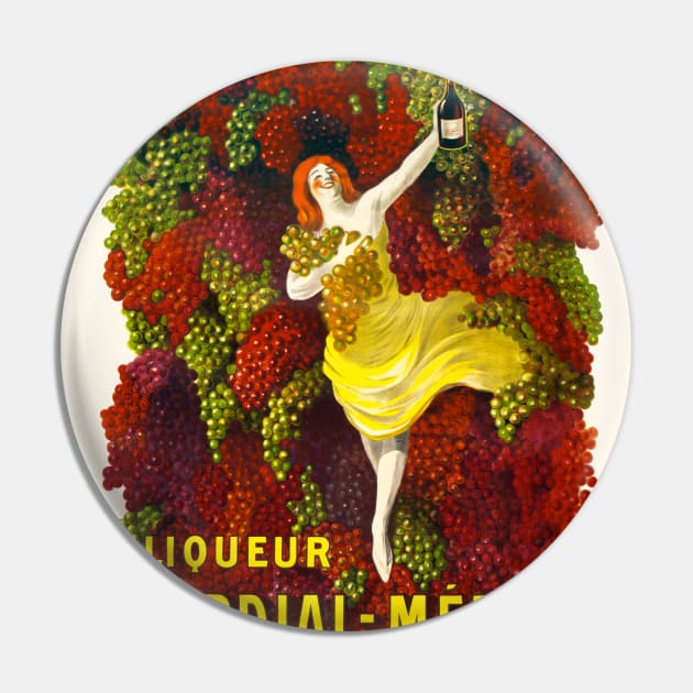 Liquer Cordial-Médoc, G. A. Jourde - Bordeaux (1907) Pin by WAITE-SMITH VINTAGE ART