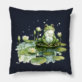 Wonderful frog! Pillow