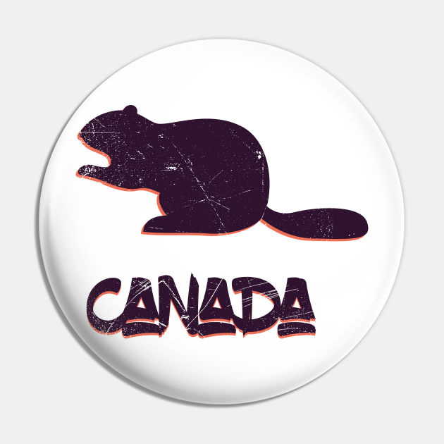 National Animal of Canada - National Animal - Pin | TeePublic National Animal of Canada - National Animal - Pin | TeePublic
