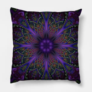 Fractal Mandala Pillow