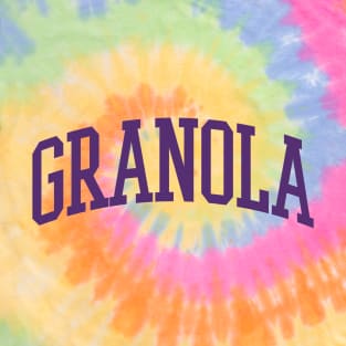 Granola Tie Dye Crunchy Mom Hippie Vegan T-Shirt