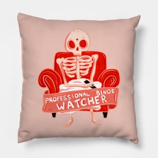 Professional binge watcher Pillow