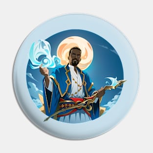 Anime Teferi, Who Slows the Sunset - Planeswalker Pin