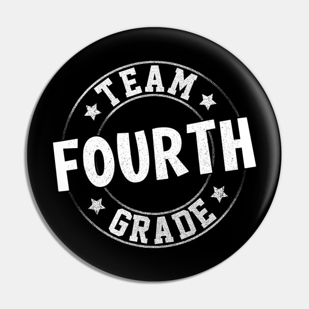 Team Fourth Grade Teacher Student Back To School 4th Grade Pin by torifd1rosie