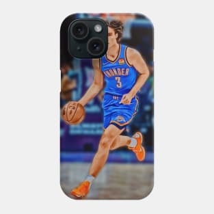 Josh Giddey Basketball Fanart Phone Case