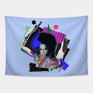 DIANA ROSS 80S RETRO STYLE Tapestry