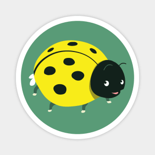 Lemon ladybird Magnet