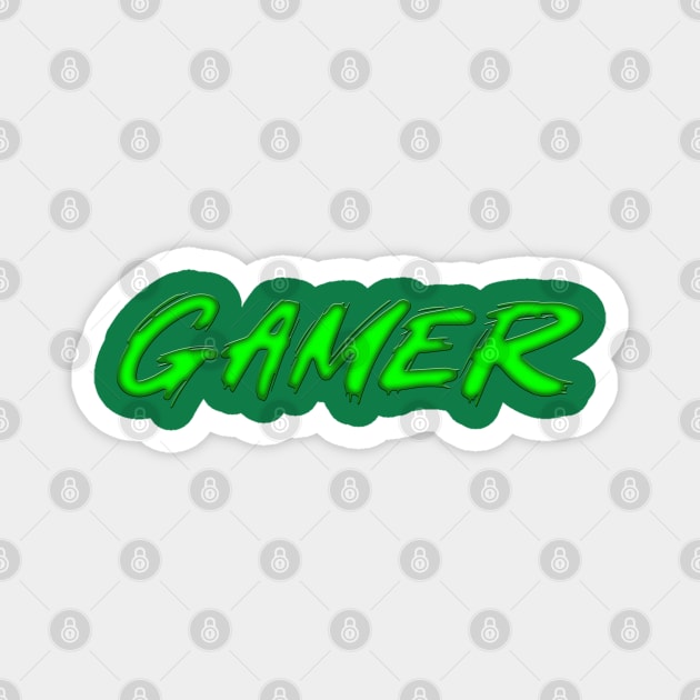 Video Gamer Gifts Magnet by GreenGuyTeesStore