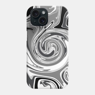 Marble Noir Phone Case