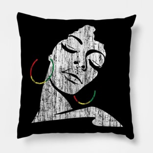 African Black History Month Woman Wife Mom Christmas Gift Pillow