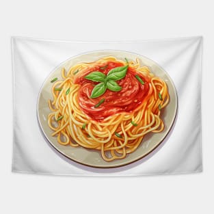 Spaghetti Art Tapestry