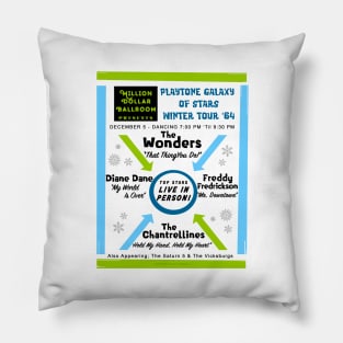 Galaxy Of Stars Winter Tour '64 Pillow