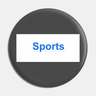 Sports Pin