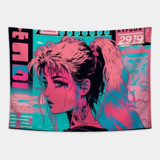 Vaporwave Tapestry