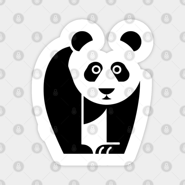 Panda Bear Magnet by Luvv Designs
