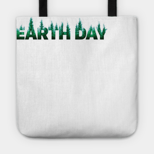 Earth Day Trees Tote