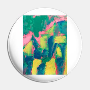 Multicolored abstract painting Pin