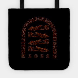 F1 Typographic Arc Tote