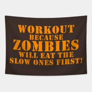 Workout funny Tapestry
