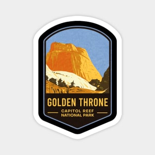 Golden Throne Capitol Reef National Park Magnet