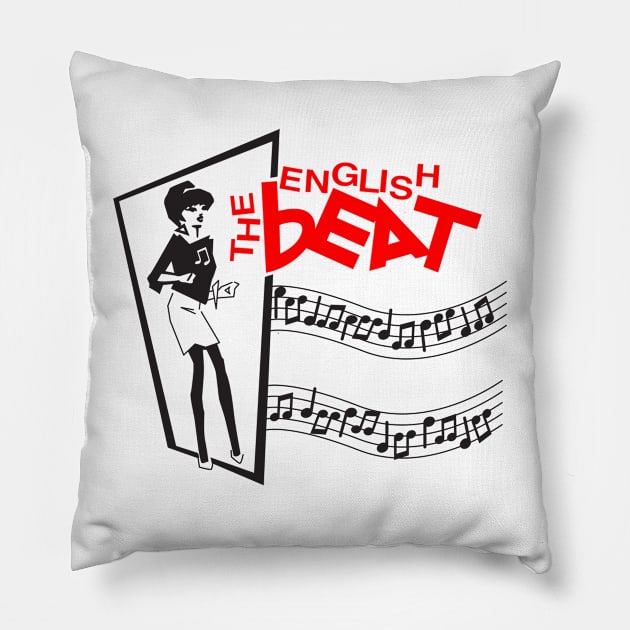 The English Beat Pillow by Pop Fan Shop