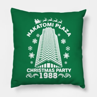 Nakatomi Plaza Christmas Party 1988 Pillow