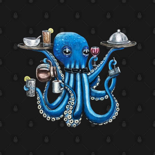 "OctoServer" - OctoKick collection by GardenPartyArt