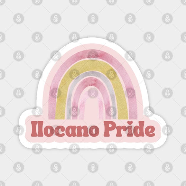 Rainbow Ilocano Pride Ilocana Statement Magnet by CatheBelan