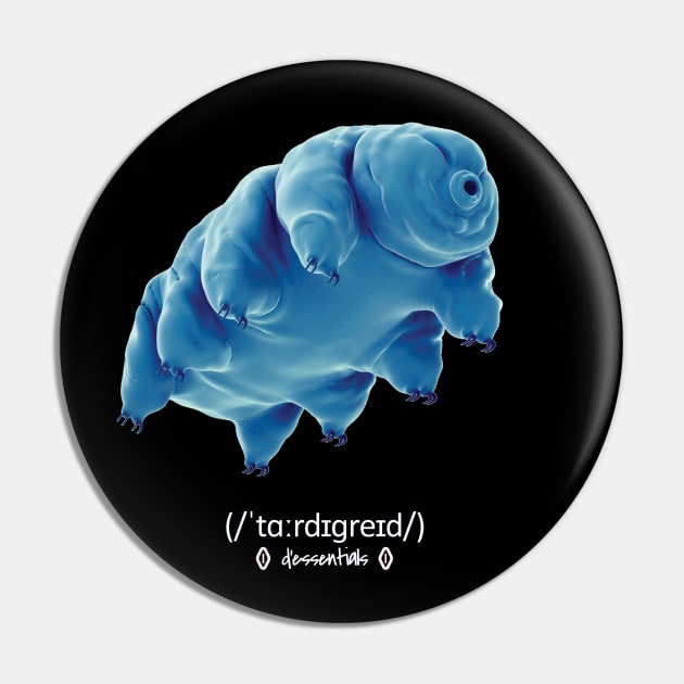 Tardigrade Water Bear Pin by spaceghost