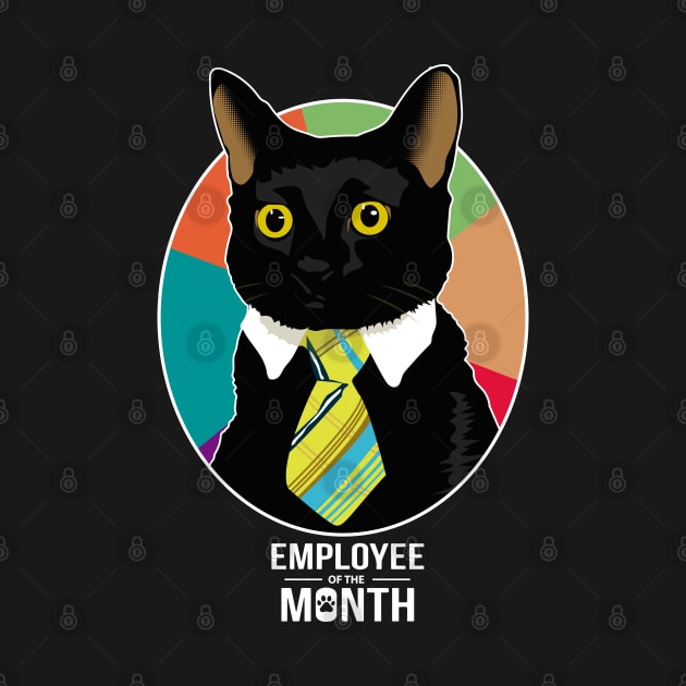 Business cat employee of the month by VinagreShop