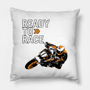 Ready To Race Pillow