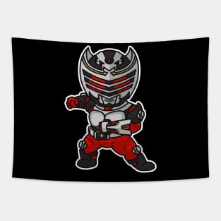 Kamen Rider Ryuki Chibi Style Kawaii Tapestry