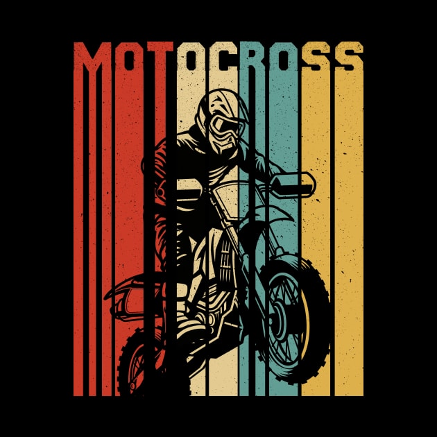 Motorcross Retro Funny Motorcross Lover by Don.Creative