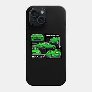 Impreza hawkeye WRX STI, JDM Phone Case