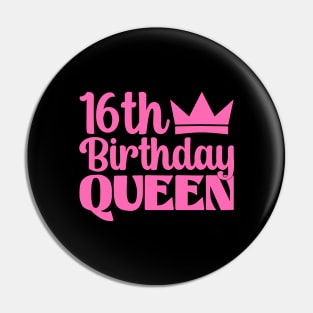 16th birthday queen Pin