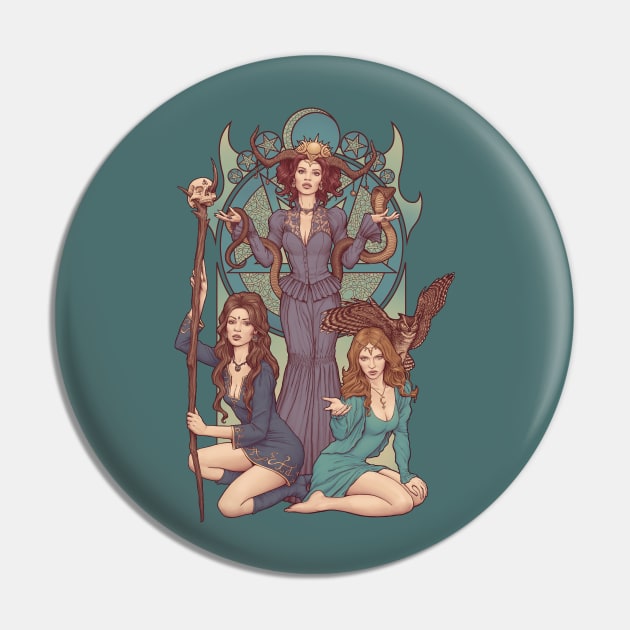 Coven of Three Pin by Moutchy