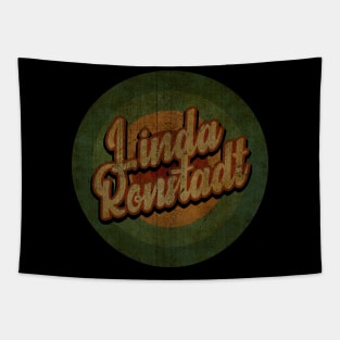 Circle Retro Vintage Linda Ronstadt Tapestry