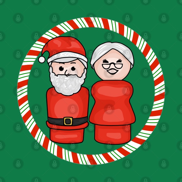 Little Santa and Mrs Claus Are In Love by Slightly Unhinged