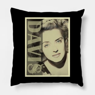 Smooth Details -  Bette Davis Pillow