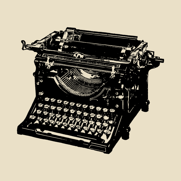 Antique Typewriter by GloopTrekker