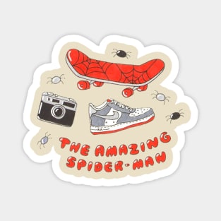 Spider kit//Drawing for fans Magnet