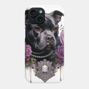 Goth Staffy Phone Case